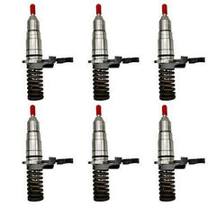 New 6PCS Fuel Injectors 127-8218 1278218 for Caterpillar CAT 3116 3126 TK371 TK381 525B 535B 950G 960F 962G