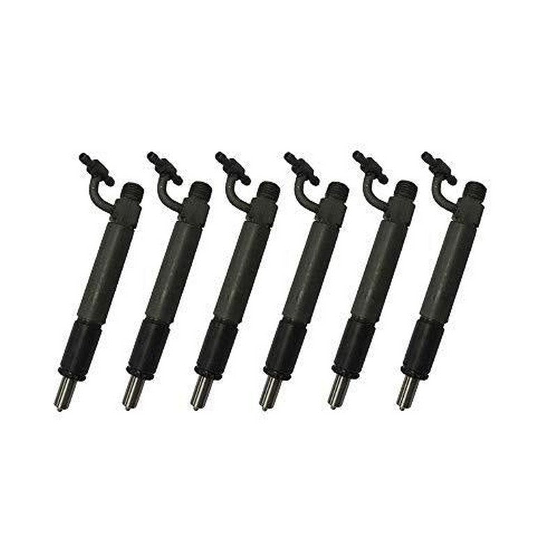 6PCS Fuel Injector 687372C91 749945C91 for Case-IH Tractor 1086 1460 1466 1486 1470 1586 1660