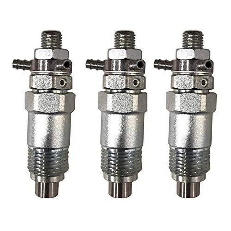 3pc Fuel Injectors for Kubota Tractor B1550D B1550E B1550HSTD B1550HSTE B1750D