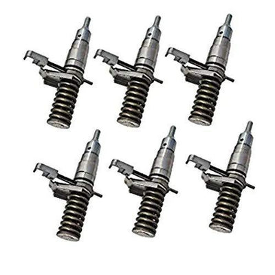 Fuel Injectors 6PCS 127-8222 1278222 for Caterpillar Engine 3114 3116 Excavator 325 325 L Wheel Loader 950F 950F II 960F