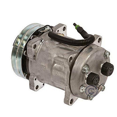 Air Conditioning Compressor 85817170 for New Holland Backhoe Loader B110 B115 B95 B100B B110B B115B B90B B95B LB75 LB110.B LB75.B LB90.B