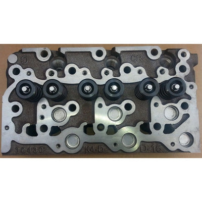 1G711-03040 1A033-03042 Complete Diesel Cylinder Head with Valves Installed For Kubota D1703 Engine