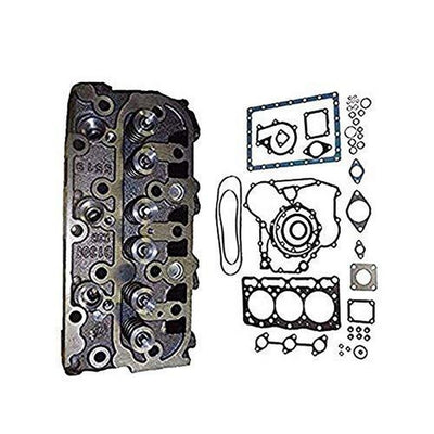 Cylinder Head + Full Gasket Kit for KUBOTA TRACTOR B2410HSE 2400HST-D B2400HST-E B2410HSD B2410HSDB B26 B2630HSD B2620HSD B7610HSD