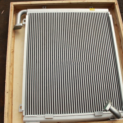 Aluminum Hydraulic Engine Oil Cooler for Komatsu PC200-6 Excavator with 6D102