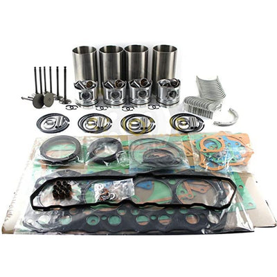 Overhaul Rebuild Kit For Komatsu 4D95S-W-1F 4D95S-W-1G Engine D20 D21 Dozer