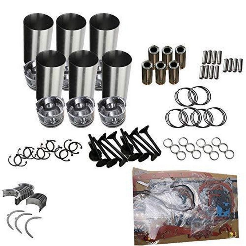 Engine Rebuild Kit D1146(T) In-frame Kit for Doosan DH220-3 DH300-5 Solar 220LC Excavator and for Cummins Engine Excavator Spare Parts