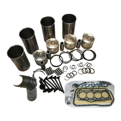 Overhaul Rebuild Kit 4TNV88-QTB for Yanmar Takeuchi Comp Excavator TB145 TB53FR