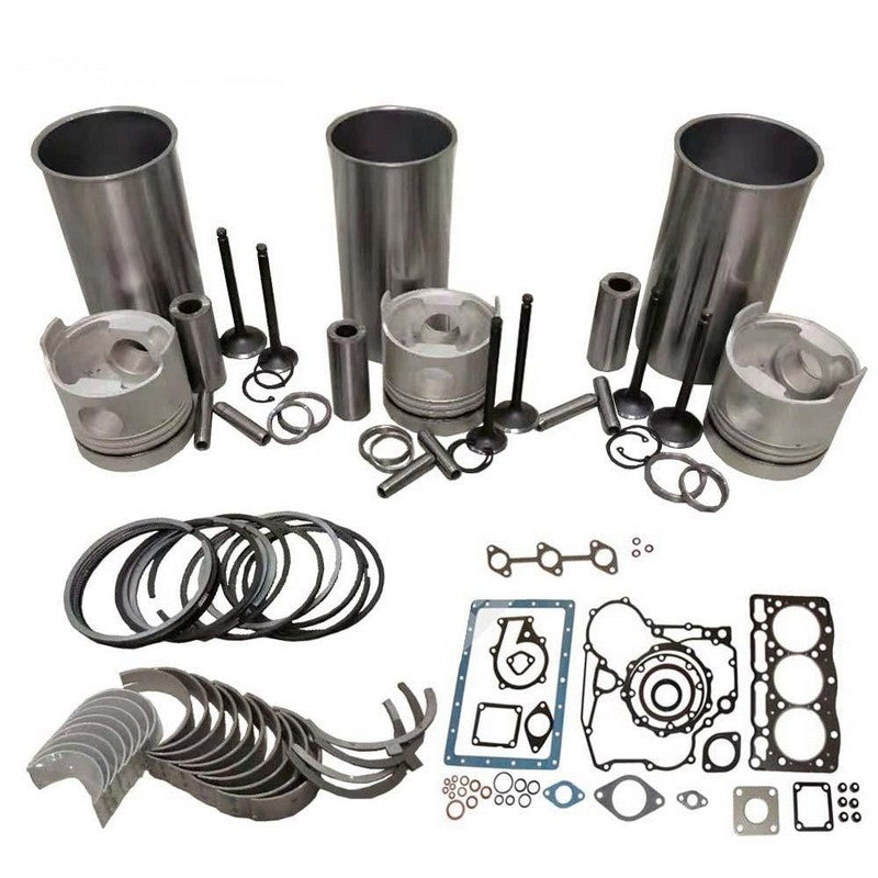 Overhaul Rebuild Kit 3LB1 For ISUZU Engine Daewoo Solar 03 05 Excavators Repair