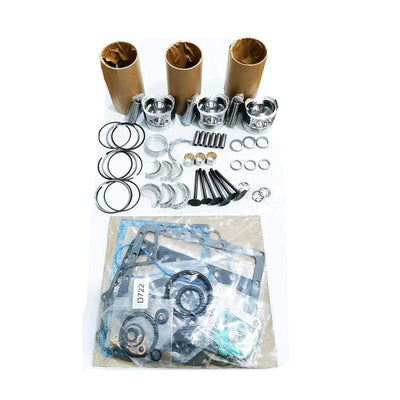 Overhaul Rebuild Kit D722 for Kubota Engine ZD18 Zero Turn Mower BX1880 Tractor