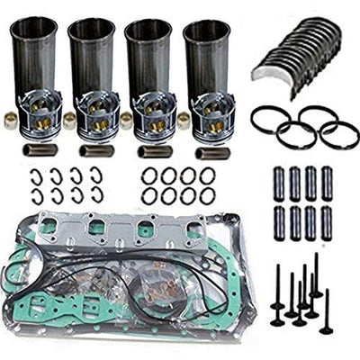 Engine Rebuild Kit 3044T 3044C-T 3044C-DIT - SINOCMP Gasket Kit For 267B 297C Skid Loader