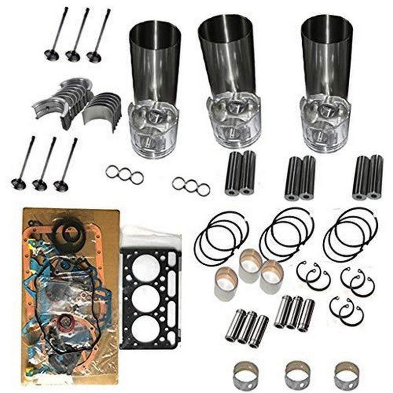 Rebuild Kit for Yanmar 3D74E 3TNE74C 3TNE74 Engine Parts