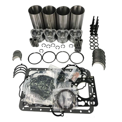 Rebuild Kit V1702 V1702B For Kubota Engine KH90 Bobcat 743 733 Excavator