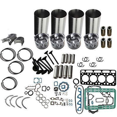 For Kubota V4300 Engine Cylinder Overhaul Rebuild Kit