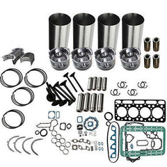 Rebuild Kit for Mitsubishi Forklift S4E S4E2 Engine W/Liner Piston CON-ROD