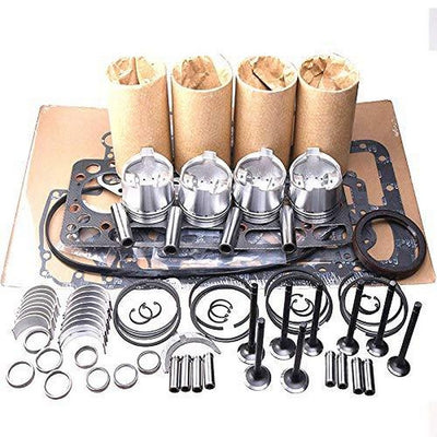 Overhaul Rebuild Kit for Isuzu 4LE2 Engine Hitachi EX70-3 ZX75US-3 ZX85USB-3 ZX40U ZX50U