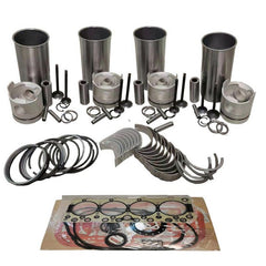 4D33 4D33T Overhaul Rebuild Kit with Liners Sleeves for Mitsubishi Engine Fuso Canter FE337 FE437 FE447