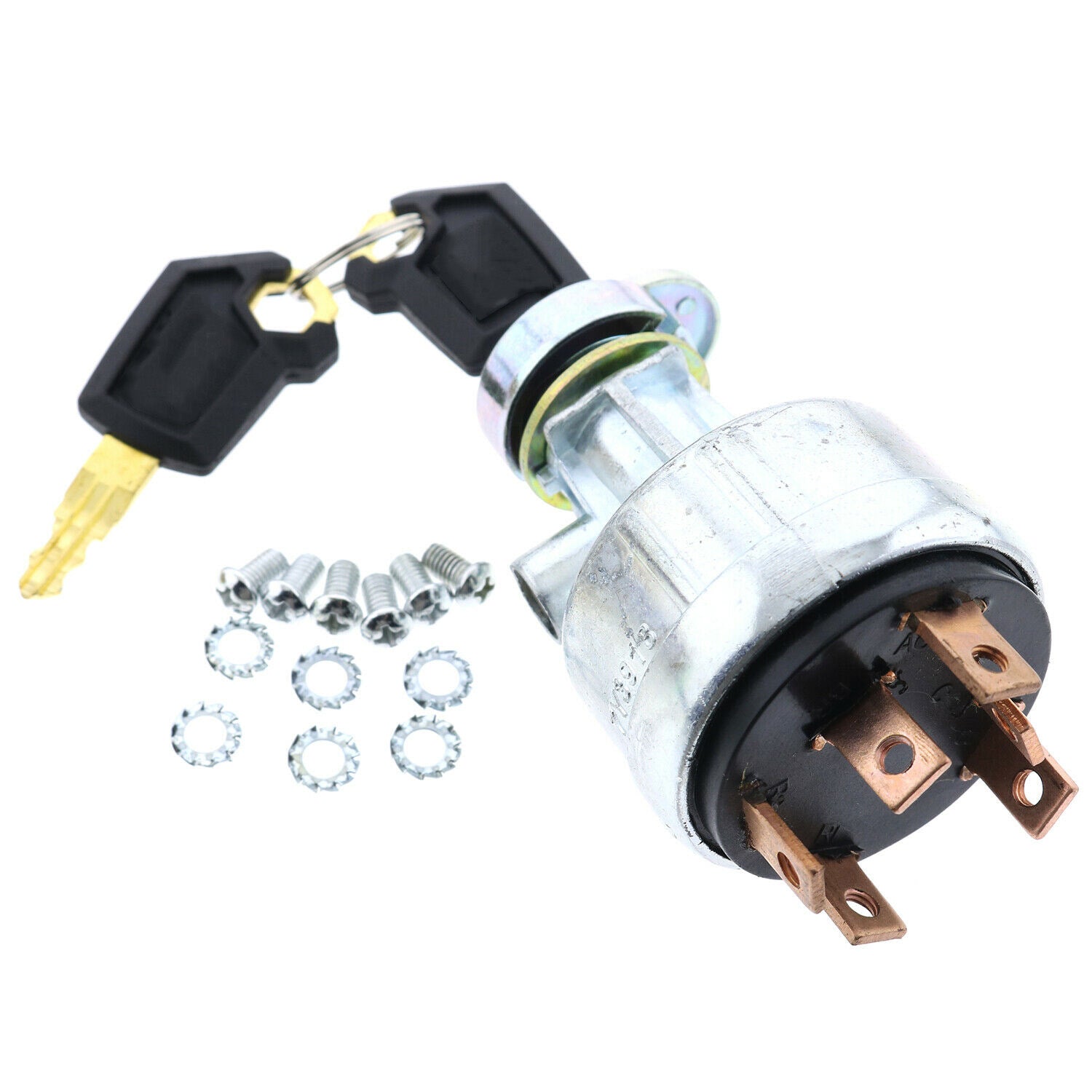 Ignition Switch W/ 2 key Fits Caterpillar Cat CAT E70B 315BL 307C 318BL - Buymachineryparts