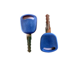 2 PCS Ignition Keys for Ford  New Holland Tractor 8160 TL80 TM125 TM150 TS115