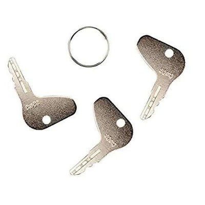 Key 32412 for Case Cub Cadet Kubota Mahindra Mitsubishi-Satoh (3 Keys)