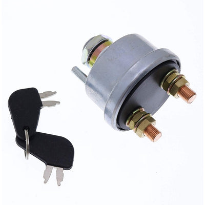 Master Disconnect Ignition Switch with 2 Keys 7N0718 7N-0718 7H290 for Caterpillar CAT Backhoe Loader 414E 416E Wheel Loader 916 924F 938G 950B