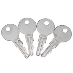 4PCS Ignition Key 556 for Hyster Yale Forklift Lull Upright Ford New Holland Skid Steer Models C175 L180 LS125 LS160 L140 L784 L465 LX665 LX485 LS140 LS180.B