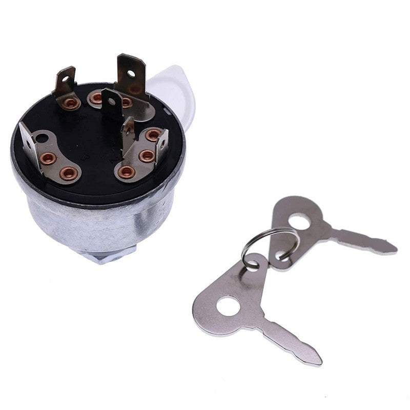 Ignition Start Switch with 2 Keys 701/02600 for JCB 428C 415 425 428 425 Dozer 420 Dozer 406 410 Dozer 420 410
