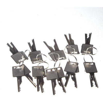 Ignition Key D250 6693241 6709527 for Bobcat 751 753 763 773 863 873 883 963 Skid Steer Loader(10 Pairs)