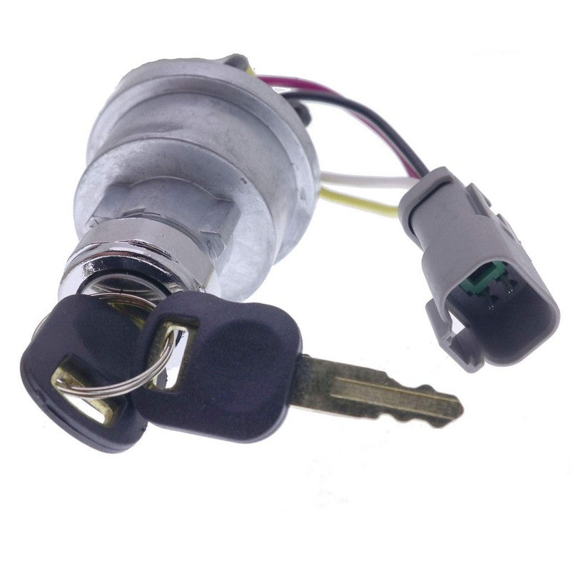 Ignition Switch 142-8858 with 2 Keys for Caterpillar 257B Cat D6T 247B D6R D6T 267B 906 246B 242B 267B 216B 226B