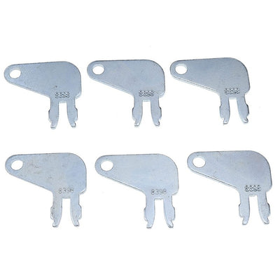 6PCS Master Disconnect Key 8398 8H-5306 8H5306 7N-0718 7N0718 for Caterpillar Wheel Skidder 508 515 518C 525 525B 525C 525D 528B 530B 535B 535C 535D 545 545C 545D 555D