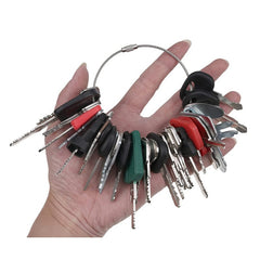 35 Ignition with Key Ring for Bobcat Case CAT John Deere JD Komatsu JCB Cat Ferguson  New Holland Mitsubishi and More