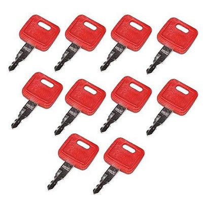 Keys 10PCS H800 for Hitachi&John Deere Excavator Case Dozer&Fiat& New Holland