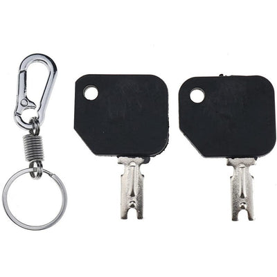 Forklift Keys #166 186304 with Key Chain Compatible with Hyster S30XL and More Forklift