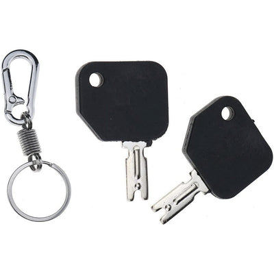 Forklift Keys #166 186304 with Key Chain Compatible with Hyster S30XL and More Forklift