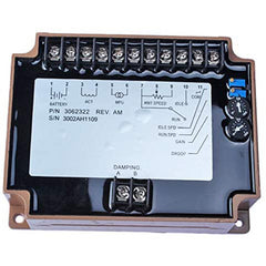 Engine Governor Speed Controller 3062322 EFC3062322 Generator Speed Control Unit Compatible for Cummins Engine KTA50 KTA38 KTA19