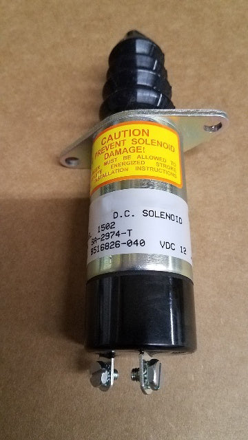 Diesel Shut Down Solenoid 1500-2073 1502-12A6U1B2S1 - Buymachineryparts