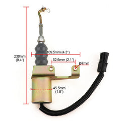 Diesel Shut Down Solenoid 3974947 SA-3742-24 with kits