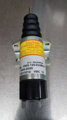 Diesel Shut Down Solenoid 1500-2050	1502-12C2U2B2S1 with Two Terminals - Buymachineryparts