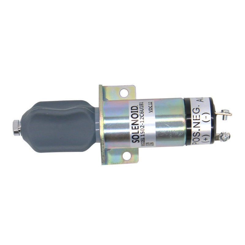 Solenoid 1502-12C6U1B1 SA-3756 12V 1502 Fit for Woodward (Synchro-Start) 2 Terminals 1500-2016