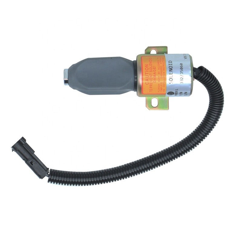 Fuel shut off solenoid 24 volt for JCB 332/J5060 JS130 JS160 JS180