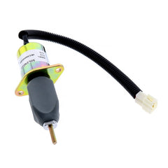 Engine Fuel Stop solenoid 119807-77800 SA-3840-T 12 Volts for Yanmar 4TNE94 4TNE98