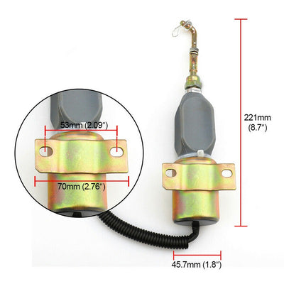 Diesel Shut Down Solenoid 1700-1543	1751ES-24E6ULB1S1