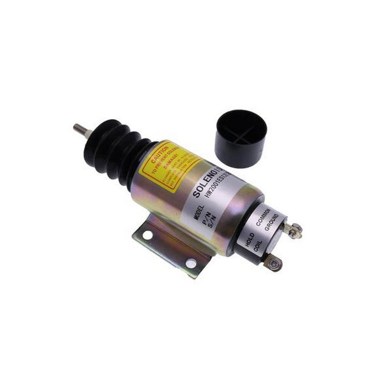 Diesel Shut Down Solenoid SA-3352 2001ES-12E2U1B2 12V with 3 Terminals