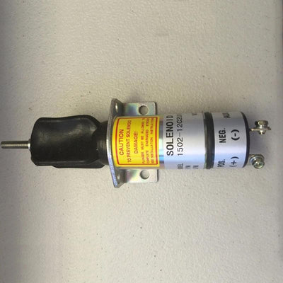 Stop Solenoid 3740028 12V Fit for JLG Engine Telescopic Boom Lift 40H 45HA 60H 70H 80H