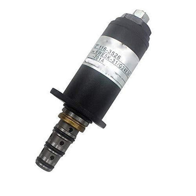 12V KWE5K-31/G24E30-701A Solenoid 1163526 for 320 E320B E320C Excavator Parts