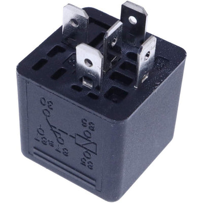 12V Relay AL77324 for John Deere Tractor 1640 1654 1854 2054 2104 2140 2250 2650 3040 3150 3640 3640S 3650 5070M 5080M 5080R 5090M 5090R 5100M 5100R SE6010 SE6020 SE6100 SE6320