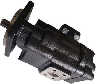 Hydraulic Pump Assembly D149283 D146608 compatible with Case Backhoe Loader 580K 580SK