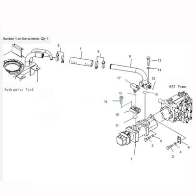 For Komatsu Wheel Loader WA200-5 WA200-5L WA200PTL-5 Hydraulic Pump 705-56-26080 - Buymachineryparts