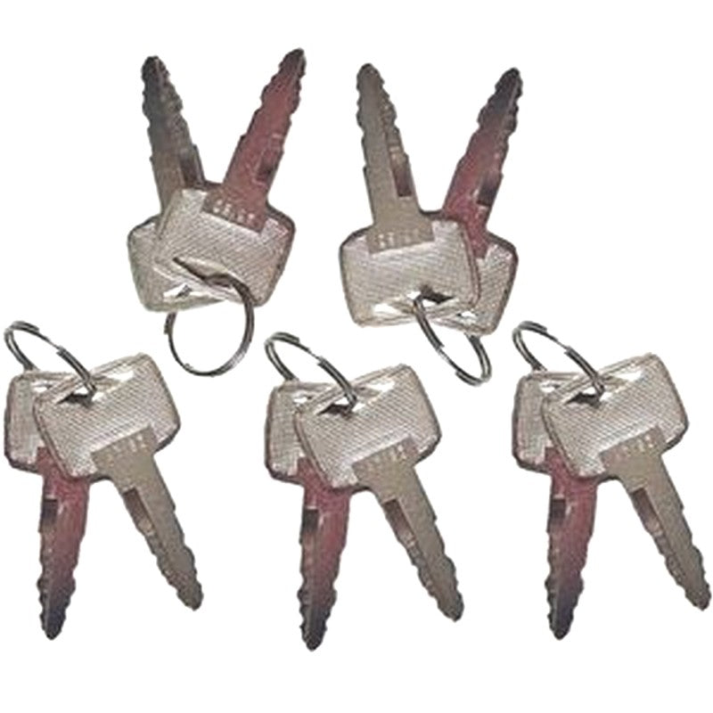 10PCS A5160 Ignition Key 91A07-01910 for Mitsubishi CAT FG Series Lifts - Buymachineryparts