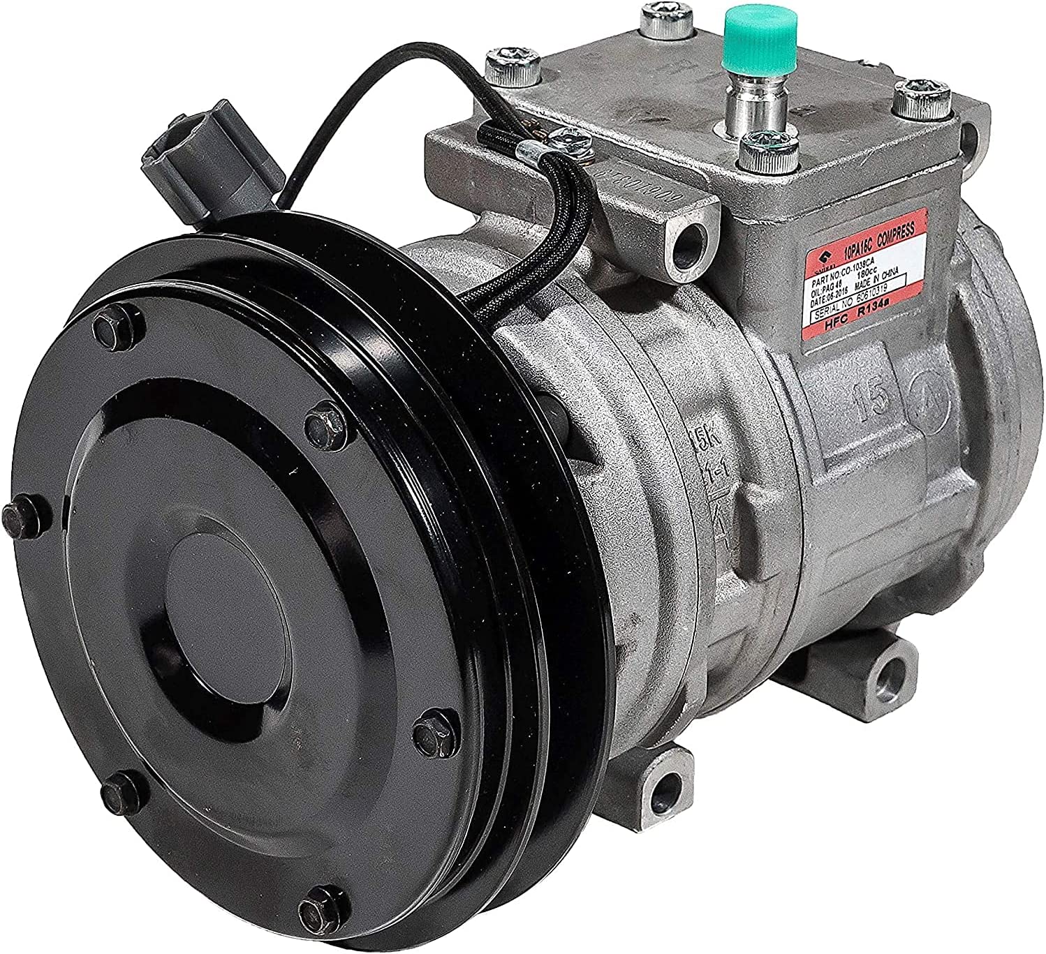 Air Condition Compressor 425-07-21180 for Komatsu Wheel Loaders WA200-3 WA250-3 WA320-3 WA470-3 WA800-3E0 WA900-3E0