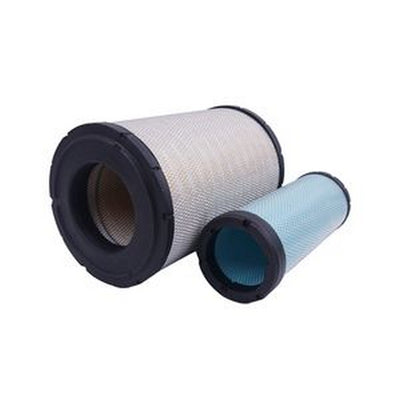 Air Filter Kit T191321 AT323638 for John Deere Engine 6068 Excavator 2054 2554 200CLC 230CLC 270CLC